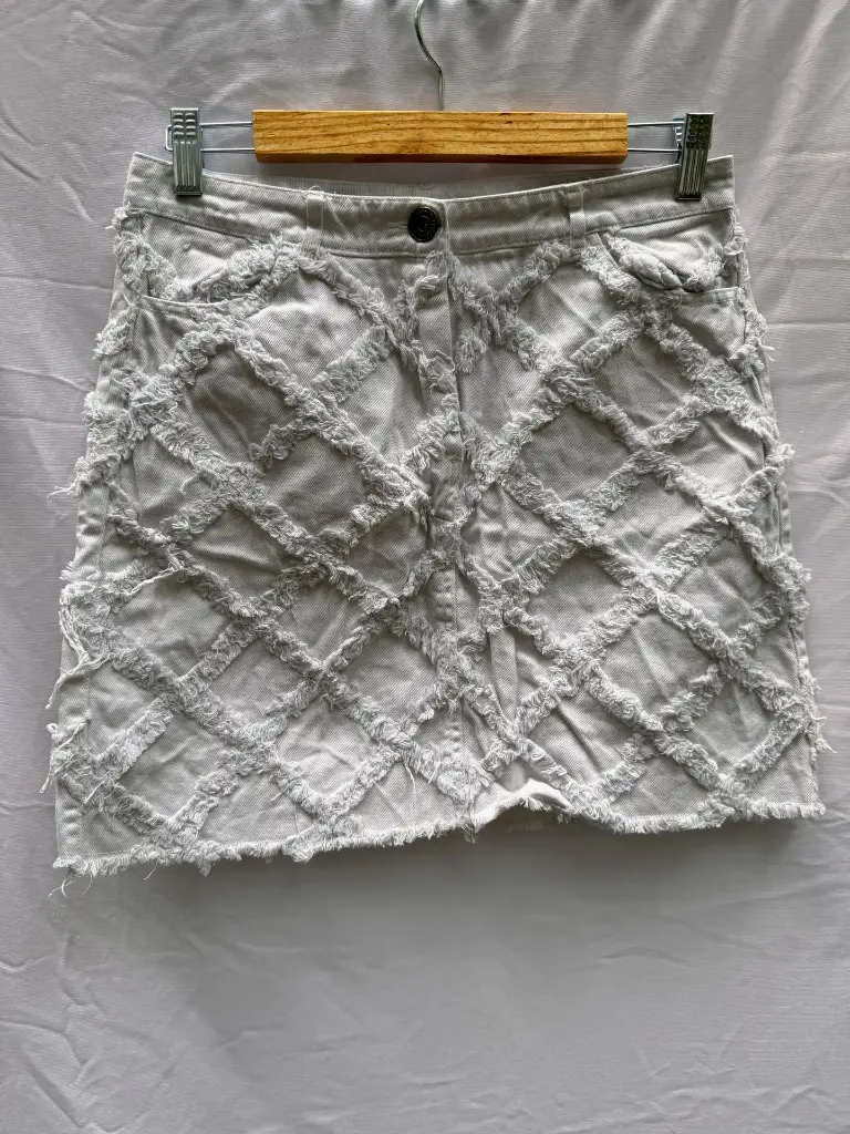 Frayed Diamond Mini