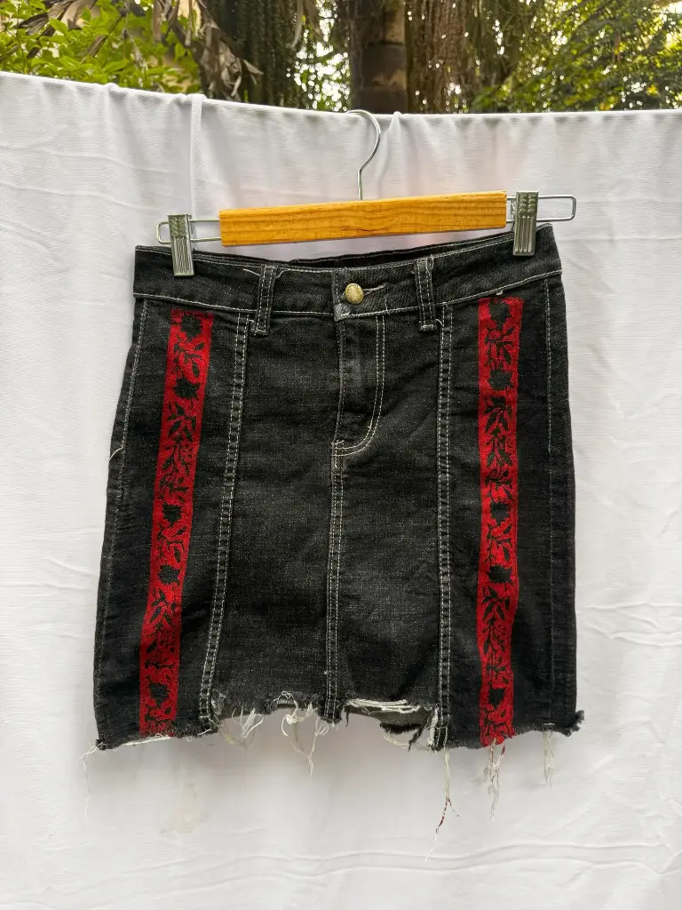Damask Rebel Skirt
