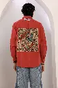 Mughal-e-Kalam Shirt (Red)