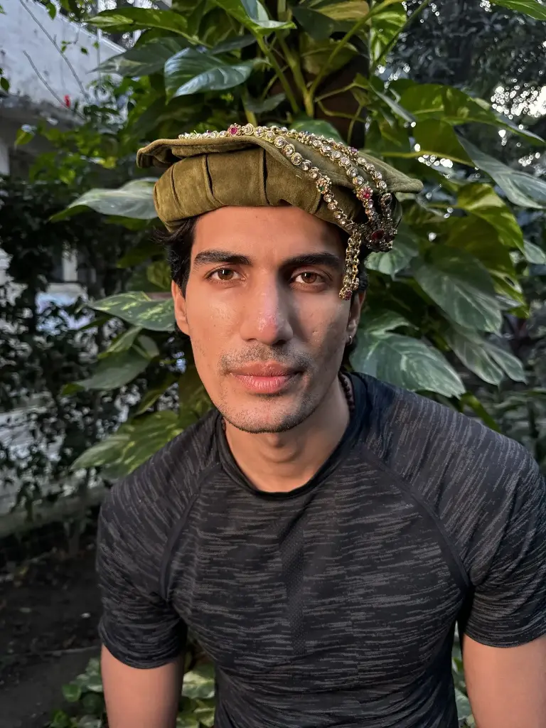 [ACS_15] Haider Hat-Shringar(Olive)
