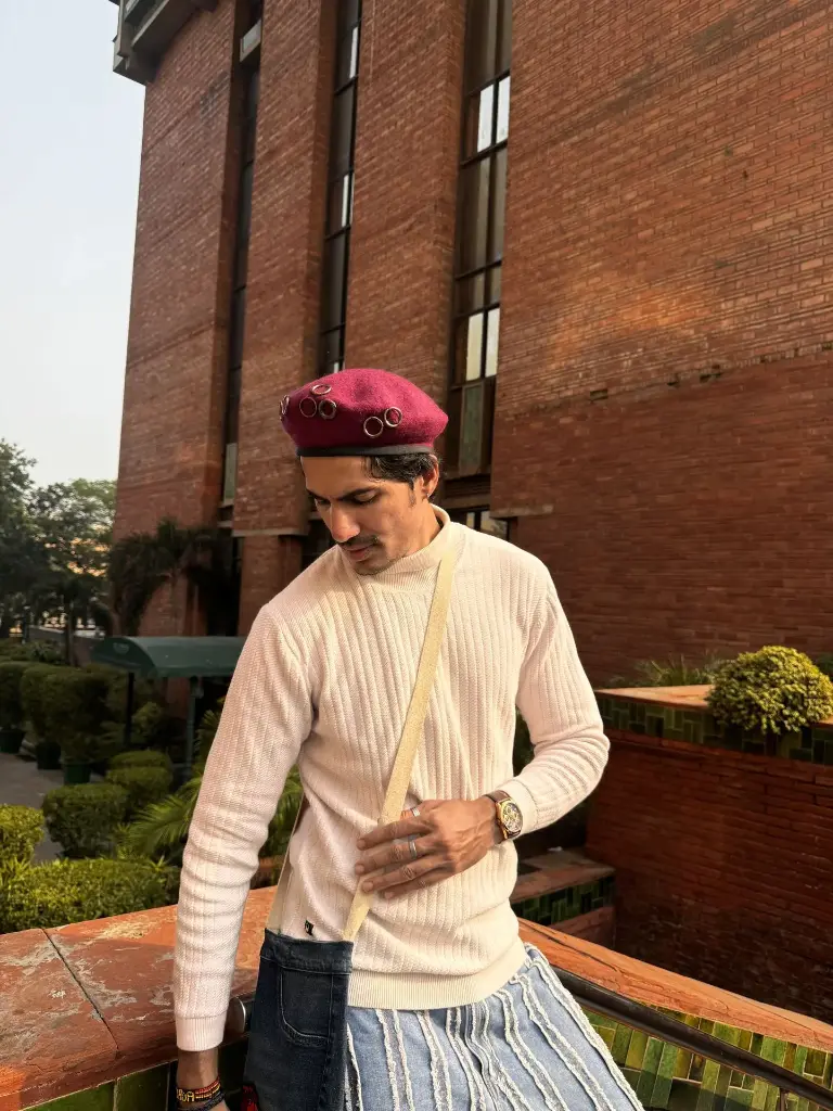 Pardesi Beret-Rings (Wine)