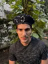 Pardesi Beret-Hoop (Navy Blue)