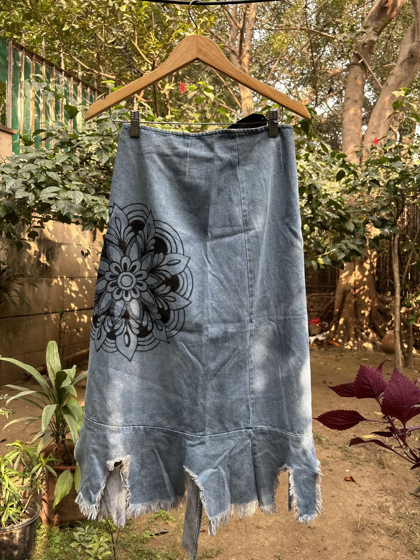 Chakra Crimson Skirt