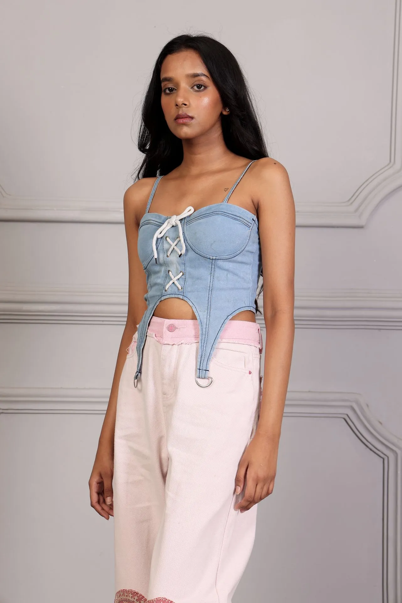 Dilruba Corset (white)