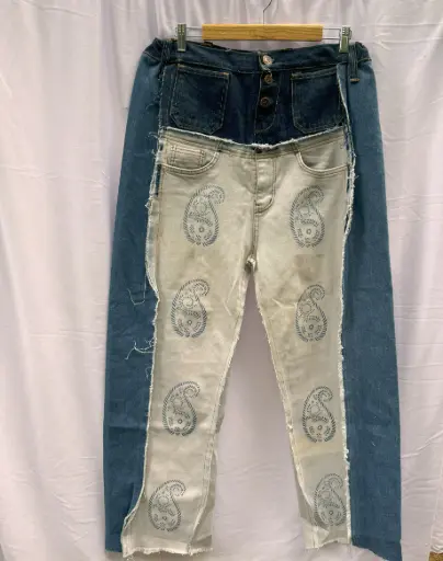Denim Mosaic Jeans
