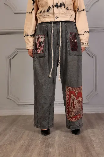 [JNS_30] Kalamkari kick Joggers